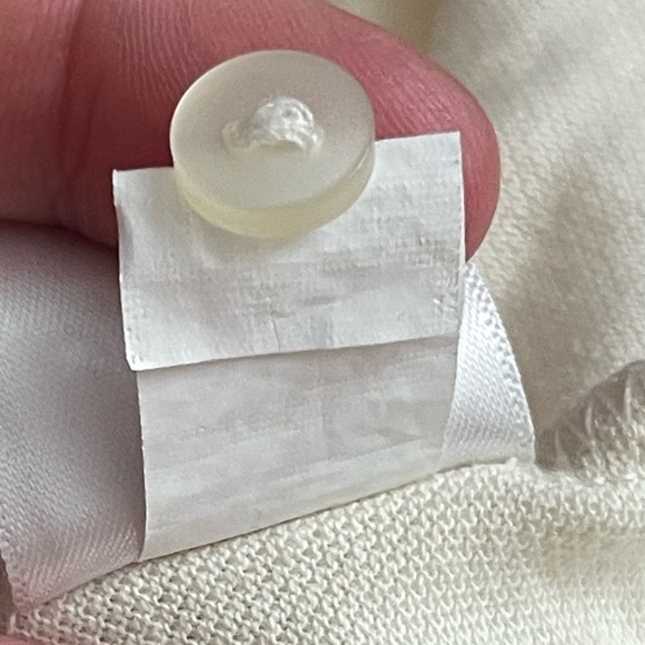 Everlane cream ivory polo organic cotton short sleeve tee - Picture 6 of 6